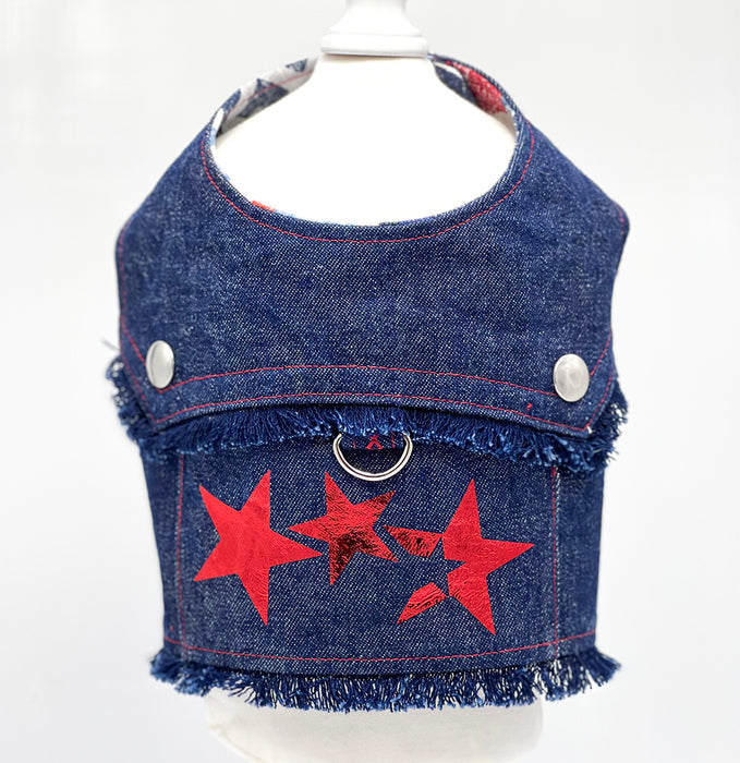 DCNY “Stars & Denim” Vest-Style Harness