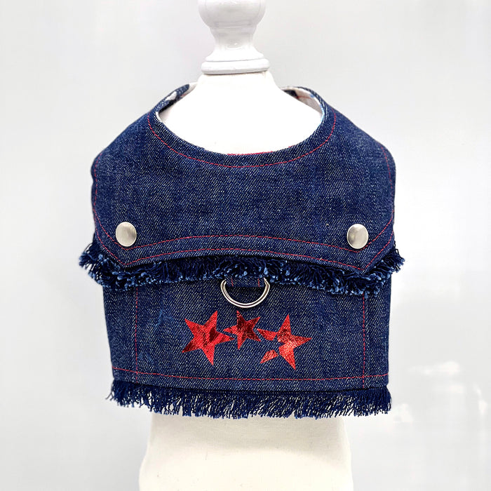 DCNY “Stars & Denim” Vest-Style Harness