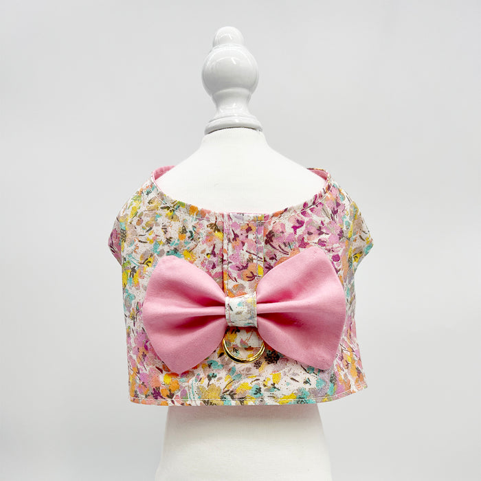 DCNY Pretty in Pink Princess Vest-Style Harness with Bow
